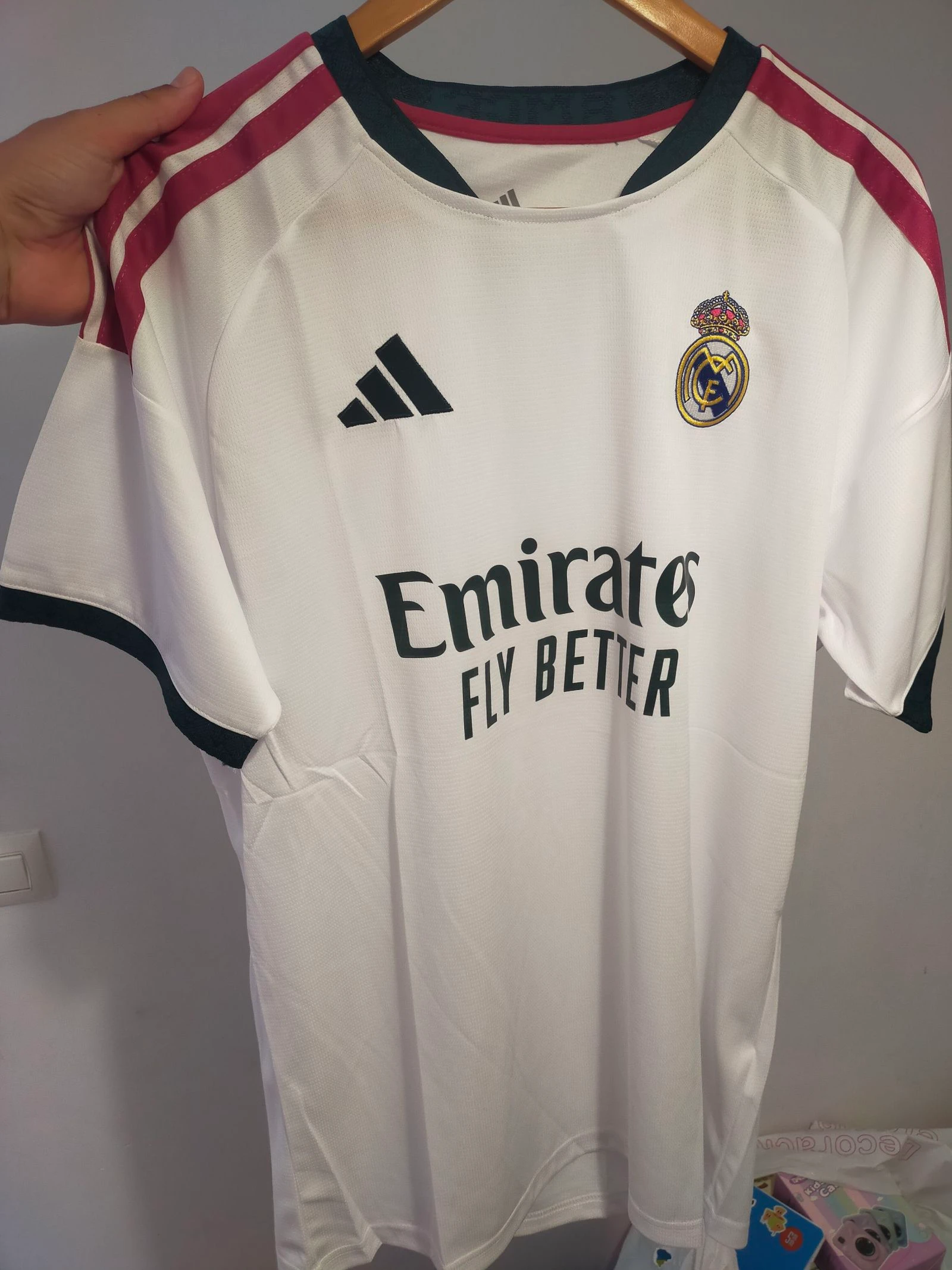 Camiseta del real Madrid 